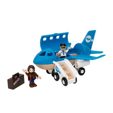 BRIO® WORLD Figurine avion bleu 33306