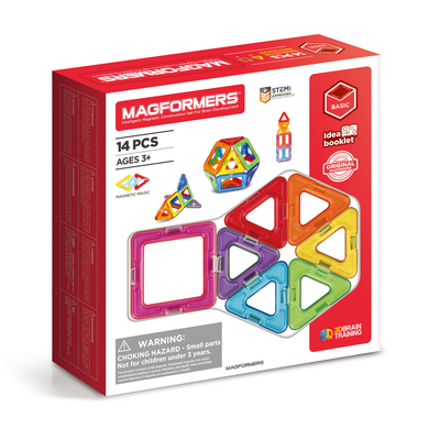 MAGFORMERS® Jeu magnétique 14 pièces