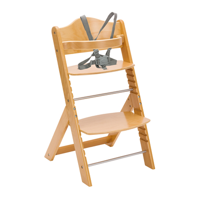 fillikid Chaise haute enfant évolutive MAX bois naturel