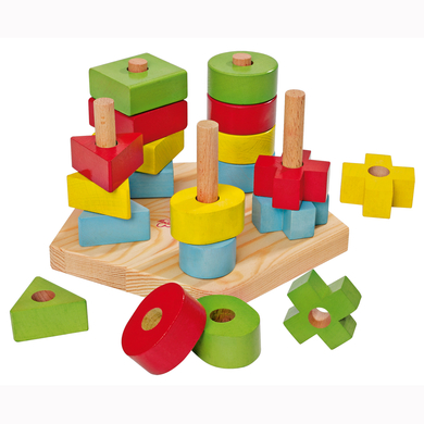 Eichhorn Jeu à enficher bois 21 pièces