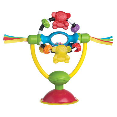 playgro Drehrassel mit Saugfuß für Tische und Hochstühle