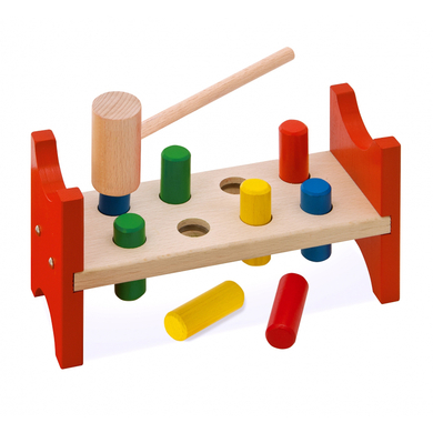 Eichhorn Banc à marteler enfant bois