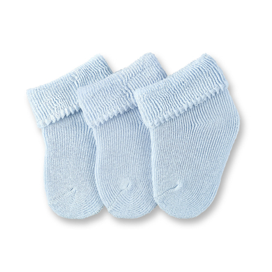 Sterntaler Chaussettes bébé bleu lot de 3