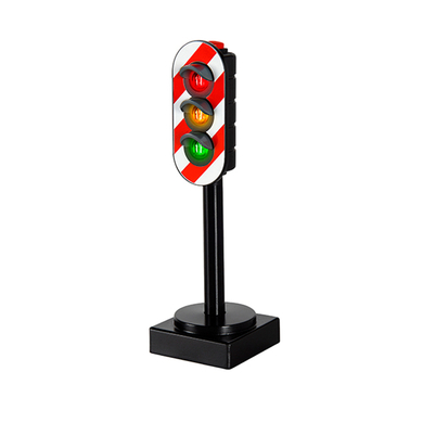 BRIO® WORLD Figurine feux tricolores pour circuit de train 33743