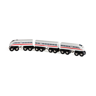 Image of BRIO® WORLD Stazione in legno - Treno ad alta velocità con Suoni - 3 vagoni059