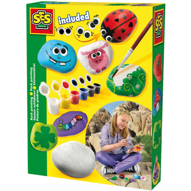 SES Creative® Jeu de peinture pierres