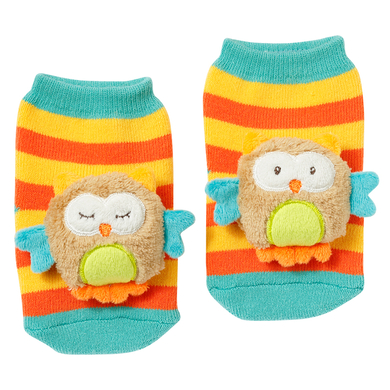 Levně FEHN Chrastící ponožky, sova - Sleeping Forest