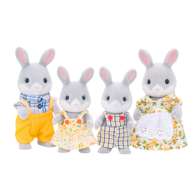 Sylvanian Families® Figurine famille lapin gris 4030
