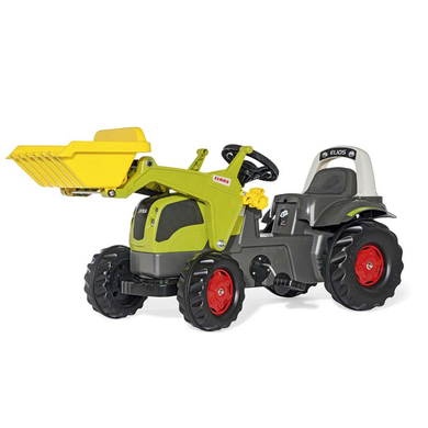 Image of rolly®toys Trattore per bambini con pedali rollykid CLAAS Elios Kid Lader
