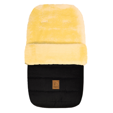 Heitmann Saco cubrepiés de borreguito Osito polar negro