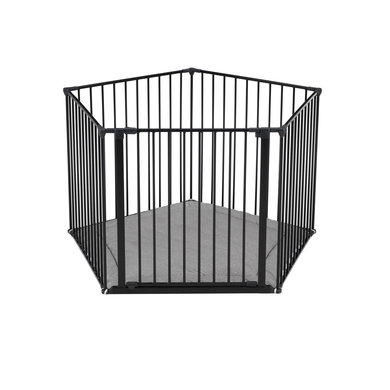 BabyDan Park-A-Kid Laufgitter 365 cm, schwarz