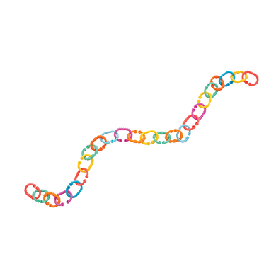 Image of playgro Catenella per passeggino Loopy Links