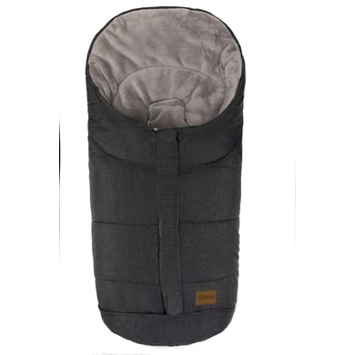 Eiger Saco cubrepiés de invierno Talla 0 - para portabebés Polyester-Pongee melange negro