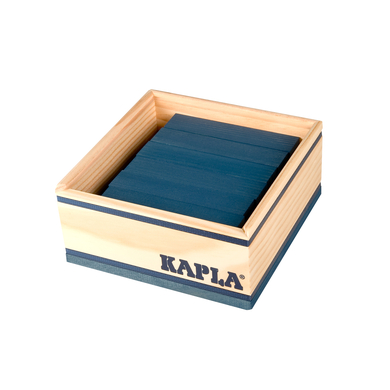 Image of KAPLA Set costruzioni in legno - 40 quadrati, blu