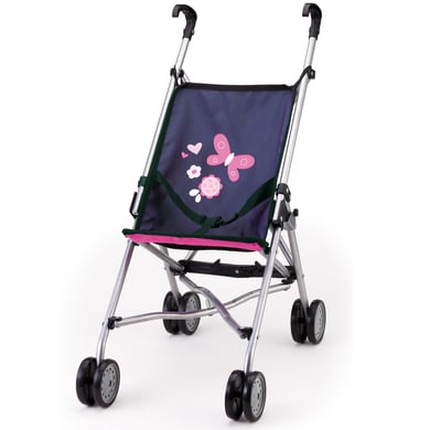 bayer Design Silla de paseo para muñecas, azul/rosa 30113AA