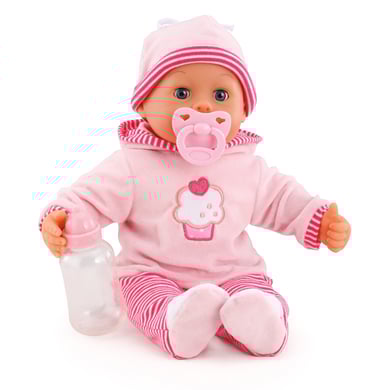 bayer Design Muñeca Baby Primeras palabras 38, rosa