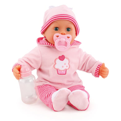 bayer Design Muñeca Baby Primeras palabras 38, rosa