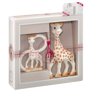 Levně Vulli Dárkový set - žirafa Sophie + kousátko