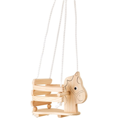 small foot® Balançoire enfant cheval, bois