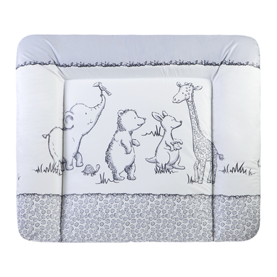 JULIUS ZÖLLNER Matelas à langer Softy safari gris 75x85 cm