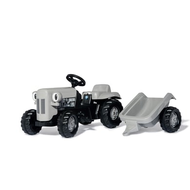 Image of rolly®toys Trattore giocattolo Little grigio Fergie, con rimorchio rollyKid 014941059