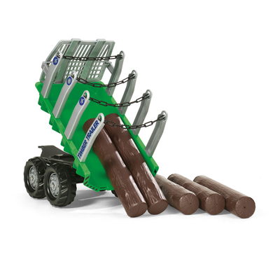 rolly®toys Remorque benne pour tracteur enfant rollyTimber 122158