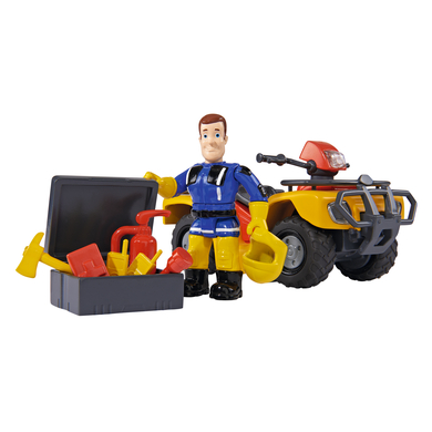 Simba Toys Figurine quad Mercury Sam le pompier