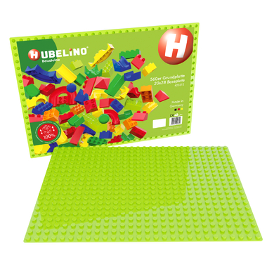 Image of HUBELINO® Base per costruzioni in plastica - 560 pezzi, verde059