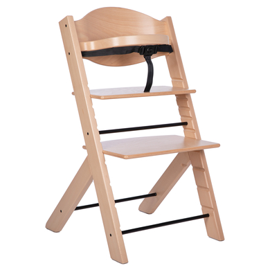 Treppy® Chaise haute enfant évolutive bois naturel