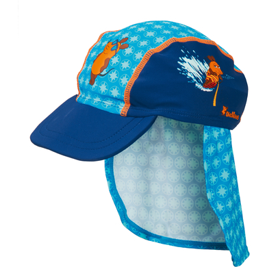 Playshoes Casquette enfant, protection UV, La Souris, bleu marine