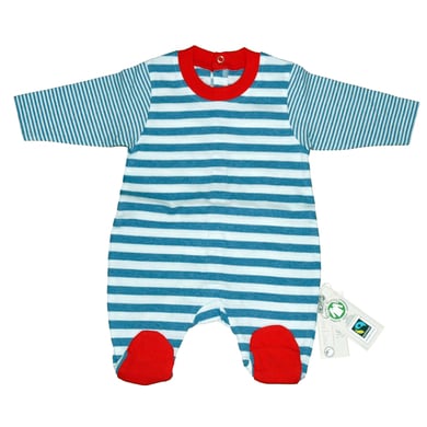 EBI & EBI sleep Fairtrade overall denim / vit