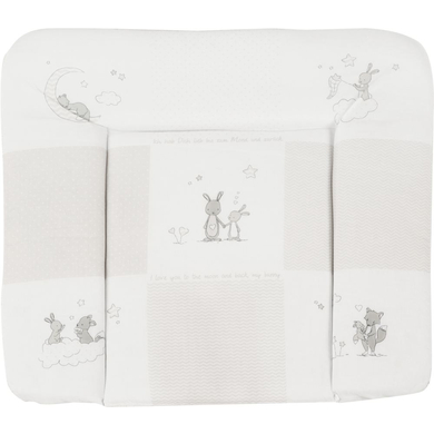 roba Matelas à langer souple Fox & Bunny, 75 x 85 cm