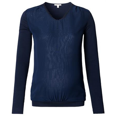 Image of ESPRIT Maglia Premaman a maniche lunghe blu059