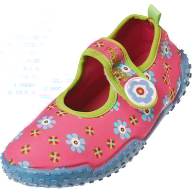 PLAYSHOES Zapatillas acuáticas Aqua rosa - flores