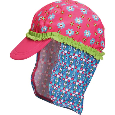 PLAYSHOES Gorra Girls rosa - flores