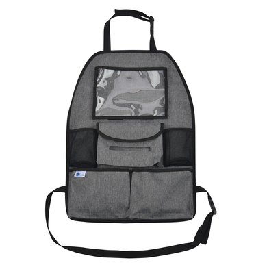 Image of Altabebe Borsa porta oggetti per sedile auto Deluxe nero- grigio059