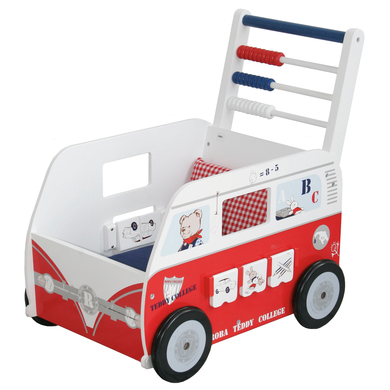 ROBA Bus à peluche Teddy College