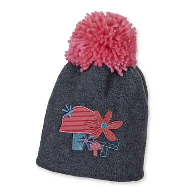 Image of Sterntaler Girls Beanie antracite/melange059