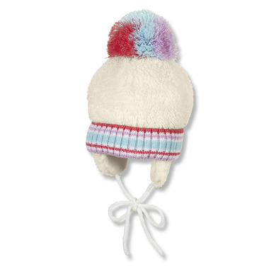 Sterntaler Girl Bobble Cap écru