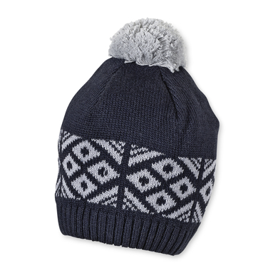 Sterntaler Gorra de punto Beanie azul marino