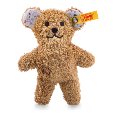 Steiff Peluche ours brun mini hochet 11 cm