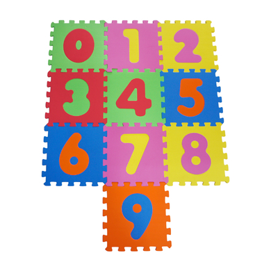 Image of knorr® toys Tappeto puzzle numeri 0-9 (10 pezzi)