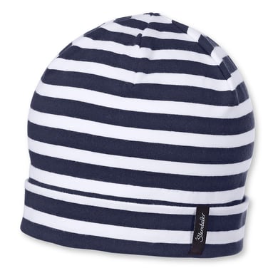 Sterntaler Beanie Slouch Striped Jersey marine