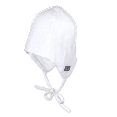 Sterntaler Bonnet tricoté Jersey blanc