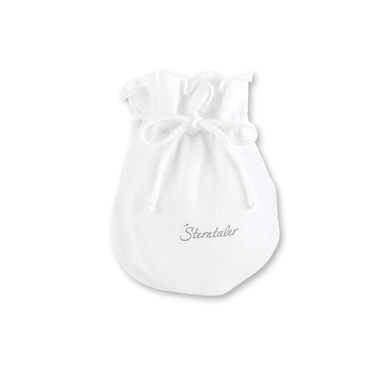 Sterntaler Mitaine enfant tricot blanc