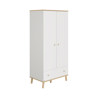 PAIDI Kleiderschrank Ylvie 2 türig Schublade weiß  - Onlineshop Babymarkt