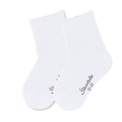 Sterntaler Chaussettes enfant blanc lot de 2