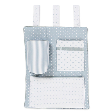 babybay Organiseur pour lit cododo, bleu azur