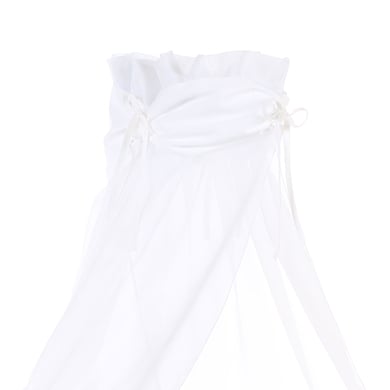 Image of Babybay Velo baldacchino, bianco/bianco 200 x 135 cm059