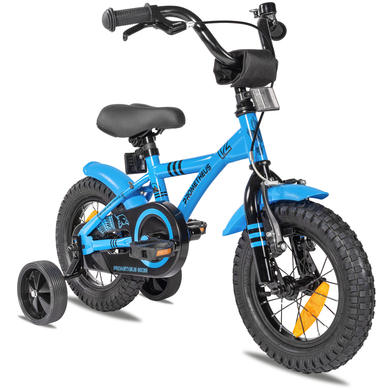 Levně PROMETHEUS BICYCLES® HAWK dětské kolo 12, modro-černé